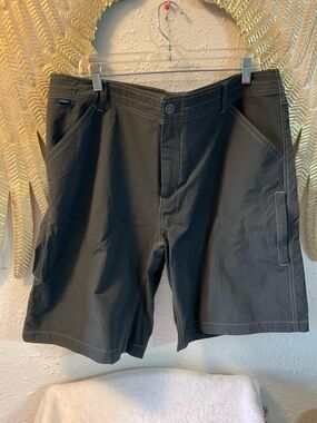 Kuhl Shorts Men's 40 Gray Outdoor Hiking Camping